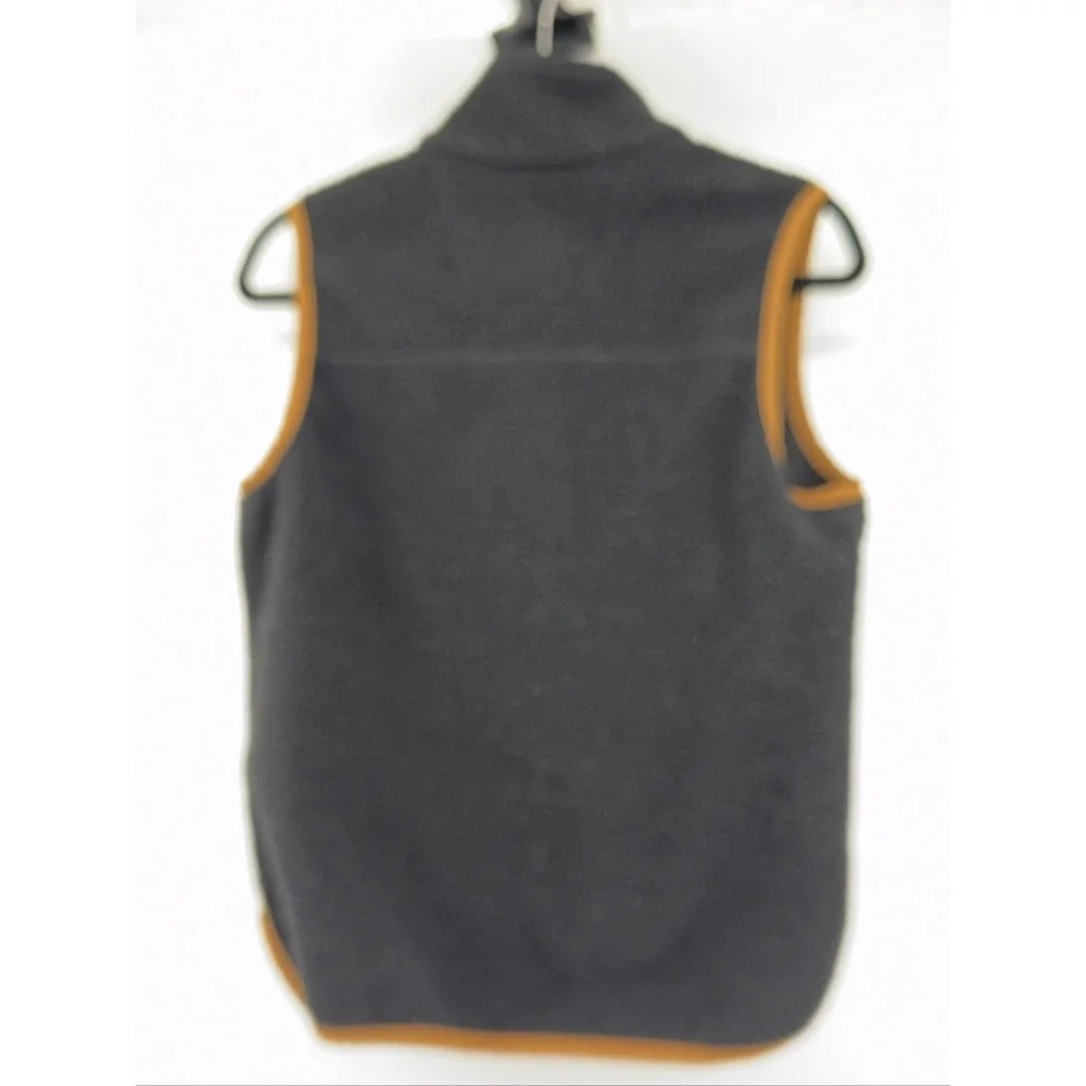 Carhartt Sherpa Fleece Vest Women's XS Black Brown Collared Lightweight Pockets